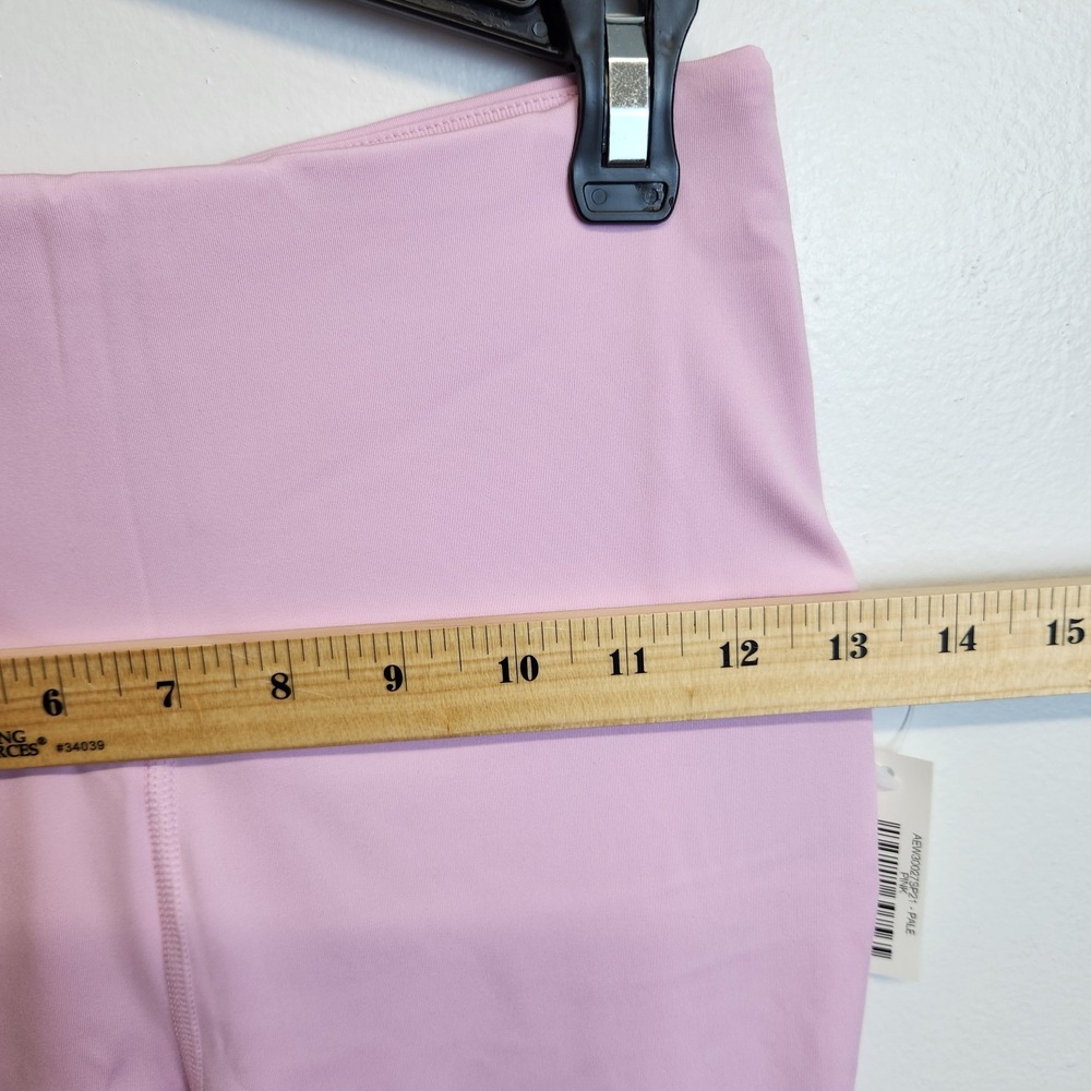 Amazon Essentials Leggings‎ Womens XS Pale Pink High Rise Stretch Yoga Pants Gym - Picture 6 of 12